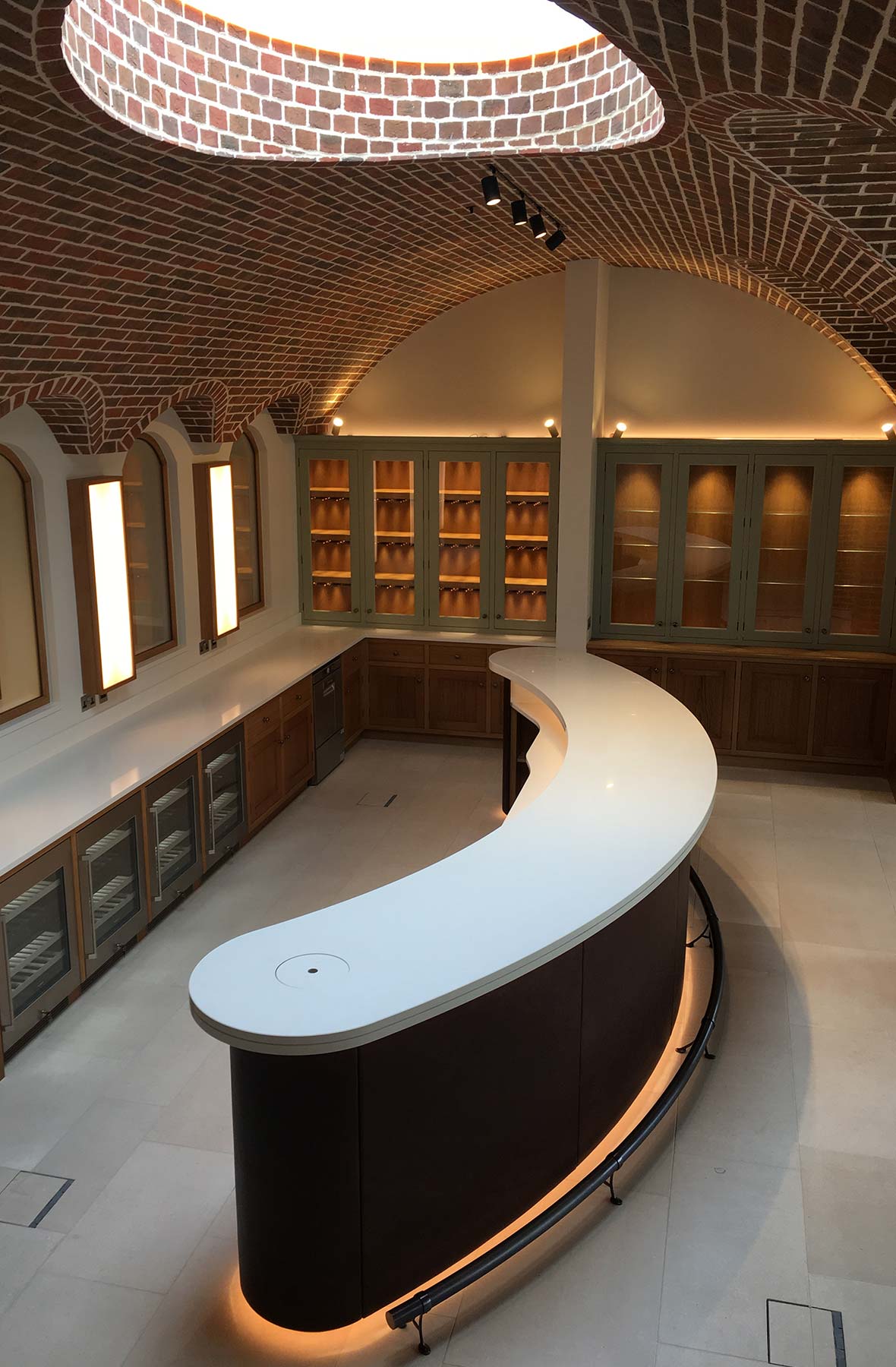Joinery installation bar by Neova Installation.